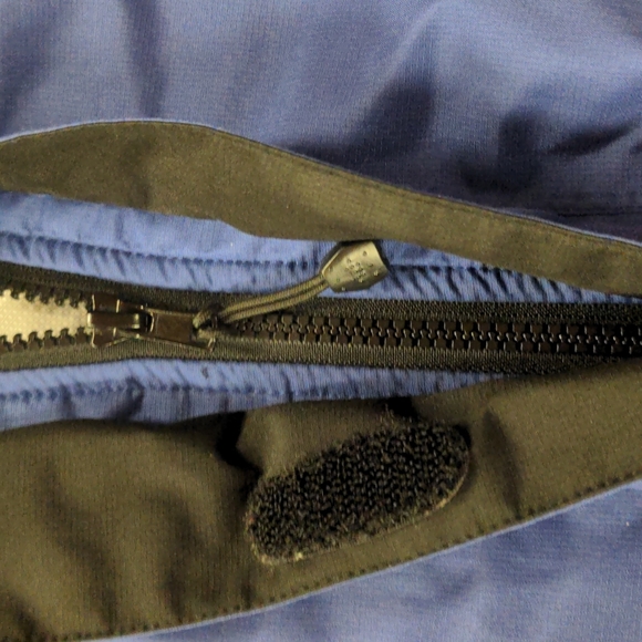 L.L. Bean Rain Jacket Blue Size Small - Picture 11 of 12